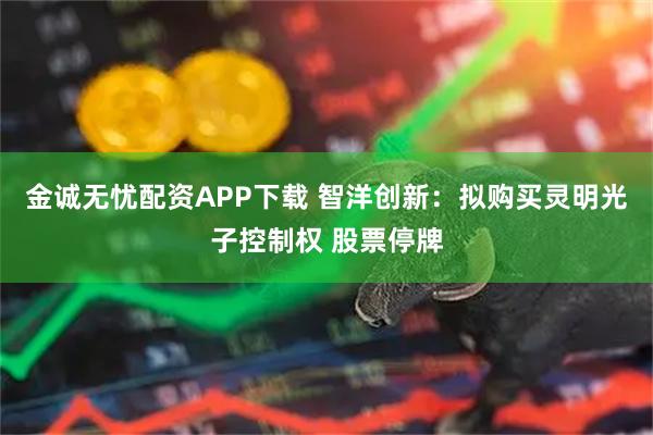 金诚无忧配资APP下载 智洋创新：拟购买灵明光子控制权 股票停牌